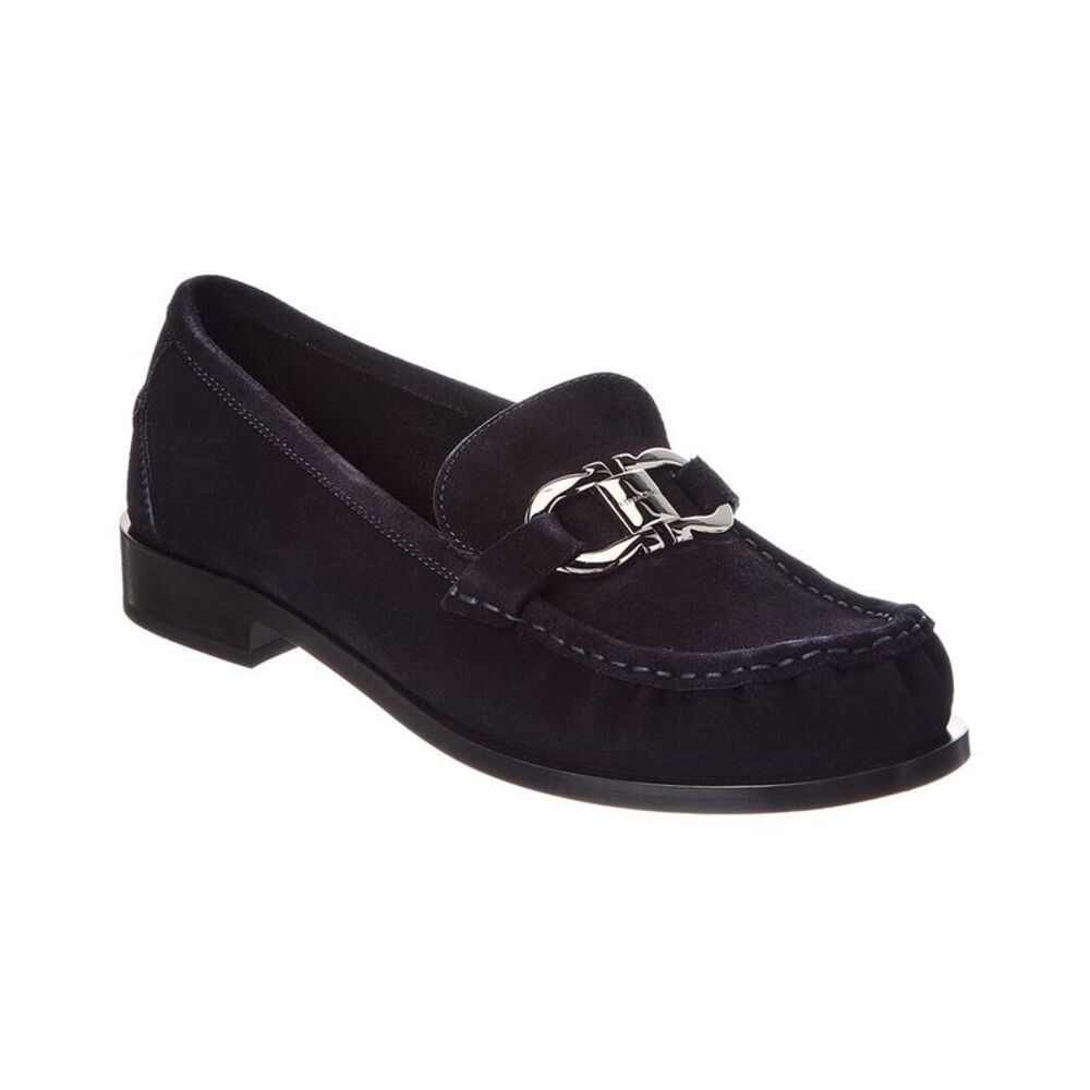 Ferragamo Maryan Suede Loafer, Blue